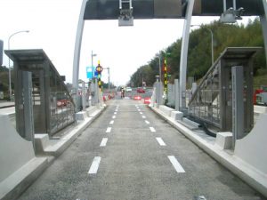 広島岩国道路 廿日市料金所連絡通路工事