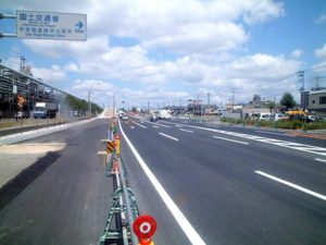 宇部湾岸線西中町改良工事