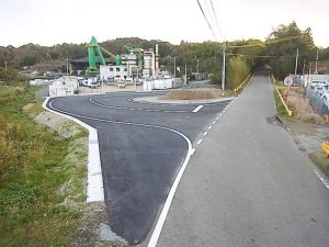 一般県道江汐公園線単独道路改良(合併支援)工事 第1工区