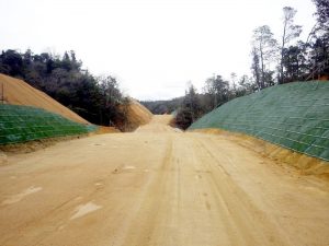 市道立熊沖田線道路改良工事第1工区