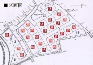 第2フィールドタウン区画図