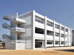 西岐波中学校校舎改築(建築主体)工事