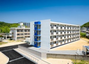 山口大学（吉田）椹野寮2号棟新営工事