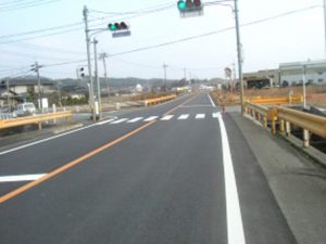 一般県道宇部停車場線緊急地方道路整備舗装補修（交付金Ａ）工事第1工区