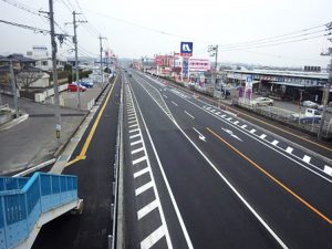 国道190号山陽小野田地区歩道整備外工事