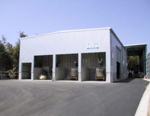 乾式ガラスリサイクル破砕装置新築工事