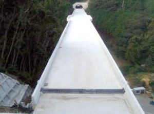 萩・三隅道路明石橋床版工事