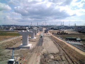 宇部湾岸厚南高架橋橋梁整備工事(JV)