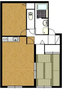 メゾン・エスポワール間取り図