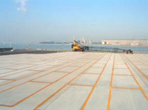 宇部港単独湾岸整備（起債）工事第1工区（半たわみ性舗装）