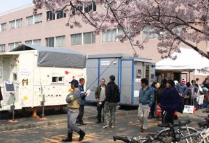 防災支援ハウス使用状況