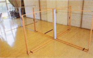 間仕切り組立状況