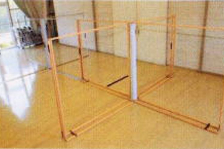 間仕切り組立状況