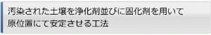 汚染土壌の浄化